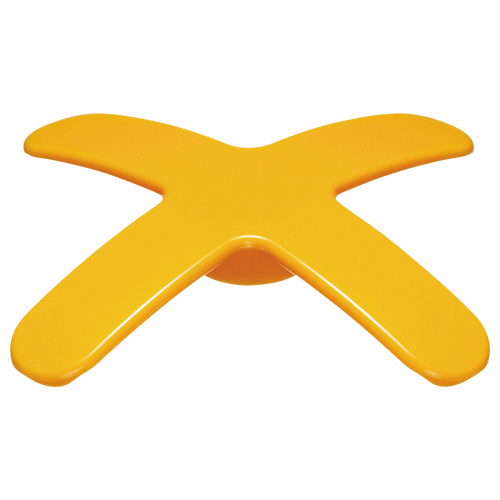 ﾏｸﾞﾈｯﾄﾊﾞｰ ﾍﾟｹﾋﾟﾀﾐﾆ ｸﾛｽﾊﾞｰﾀｲﾌﾟ 幅57×奥行57×高さ8mm ｵﾚﾝｼﾞ 1個画像