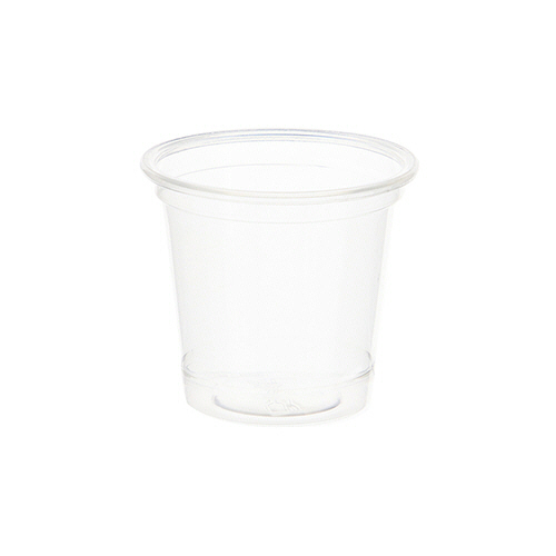 透明ｶｯﾌﾟ A-PET 1ｵﾝｽ 口径45mm 1ｾｯﾄ(4000個:100個×40ﾊﾟｯｸ)画像