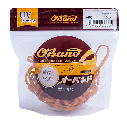 ｵｰﾊﾞﾝﾄﾞ #465 内径114.5mm 50g入 透明袋 1袋