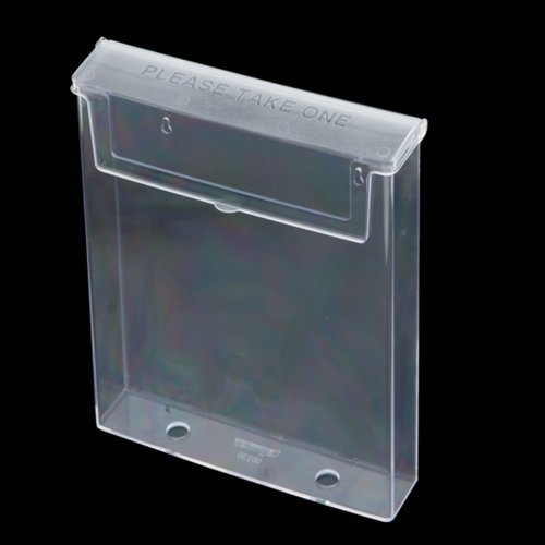 売場備品 アウトドアパンフレットホルダー (フタ付)A4 友屋