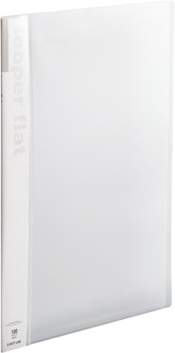 ルーパーフラットファイル　Ａ４縦　乳白　１冊画像