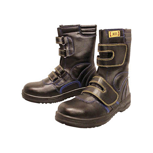 おたふく 安全ｼｭｰｽﾞ静電半長靴ﾏｼﾞｯｸﾀｲﾌﾟ 24.0cm 1足画像