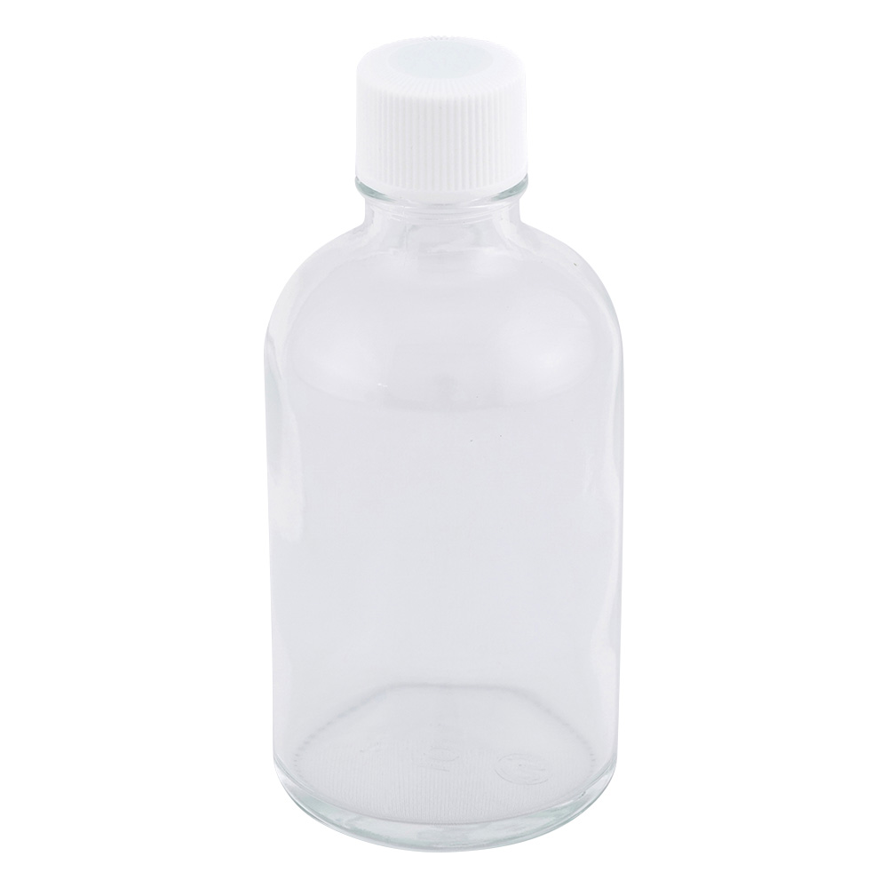 細口規格瓶　透明　100mL　100本入画像