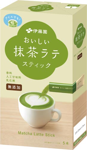 おいしい抹茶ラテ　スティックタイプ　５本入画像