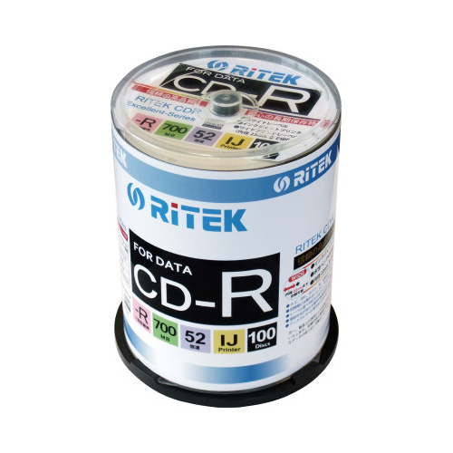 ＣＤ－Ｒ　１００枚スピンドルケース×２（２００枚）