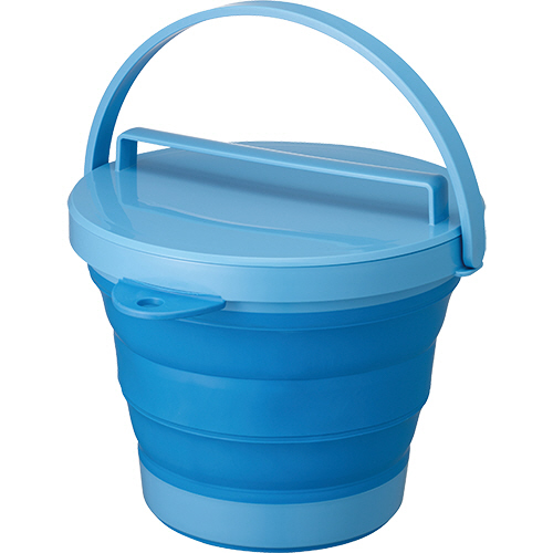 ｿﾌﾄﾊﾞｹﾂ(ﾌﾀ付) 8L ﾌﾞﾙｰ 1個画像