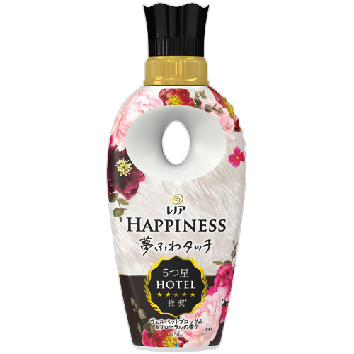 ﾚﾉｱﾊﾋﾟﾈｽ 夢ふわﾀｯﾁ ｳﾞｪﾙﾍﾞｯﾄﾌﾞﾛｯｻﾑ&ﾌﾛｰﾗﾙの香り 本体 450mL 1本