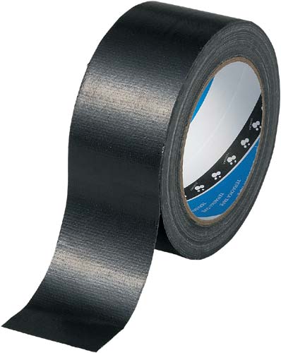 カラー布テープ　Ｎｏ．１５３５　黒　３０巻画像