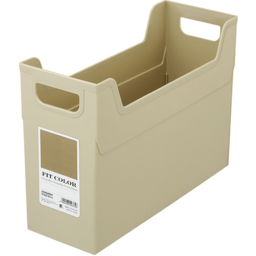 ﾌｨｯﾄｶﾗｰ ﾌｧｲﾙﾎﾞｯｸｽ A4ﾖｺ 背幅124mm ﾌﾞﾗｳﾝ 1個画像