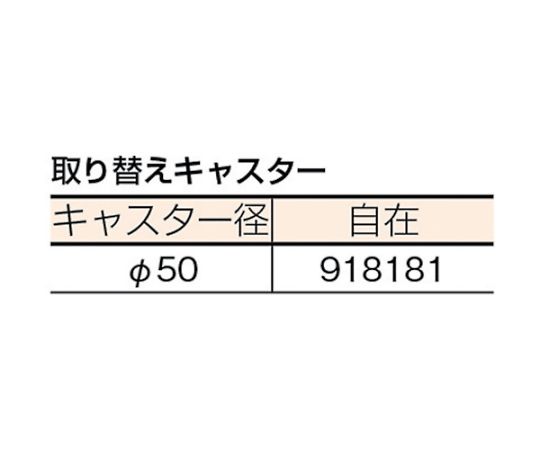 樹脂製平台車 801103 サンキャリーMini グレー グレーの樹脂製平台車が正面から見える状態、キャスター付きで使いやすそうなデザイン