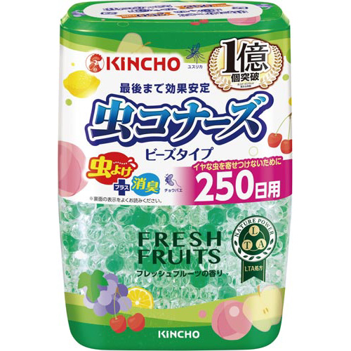 虫コナーズビーズ２５０日フレッシュフルーツ３６０Ｇ