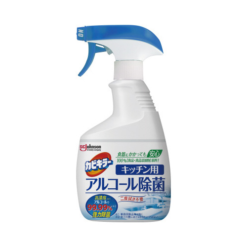 カビキラー　アルコール除菌キッチン用本体４００ｍｌ画像