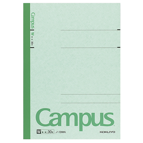ｷｬﾝﾊﾟｽﾉｰﾄ(特殊罫) ｾﾐB5 無地 30枚 1冊画像