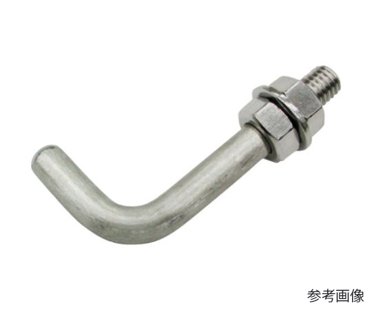 吊金具(ビス止めタイプ)　ステンレス　Lボルトフック　線径6mm画像