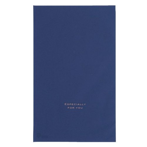 ラッピング用品 梨地バッグネイビー-SS(50枚) ヘッズ画像