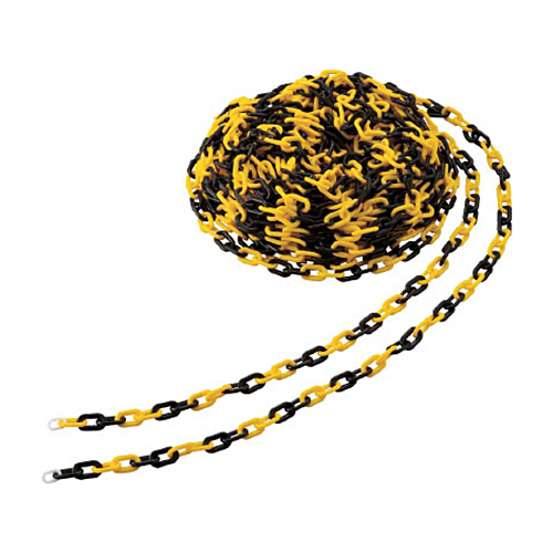 ﾌﾟﾗﾁｪｰﾝ 6mm×30m 黄/黒 1巻画像