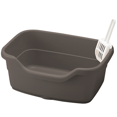 ﾗﾌﾟﾚ ﾈｺﾄｲﾚ深型 40 ﾀﾞｰｸｸﾞﾚｰ 1個画像