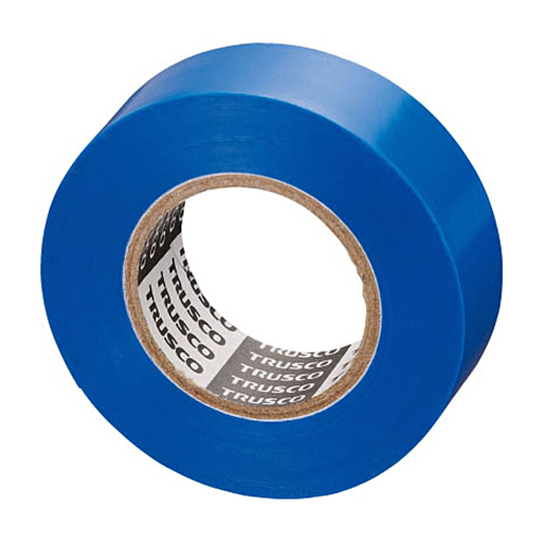 脱鉛ﾀｲﾌﾟﾋﾞﾆｰﾙﾃｰﾌﾟ 19mm×10m ﾌﾞﾙｰ 1ﾊﾟｯｸ(10巻)画像