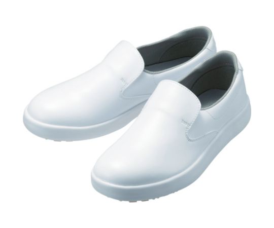 超耐滑軽量作業靴 ハイグリップ ホワイト 24.0cm