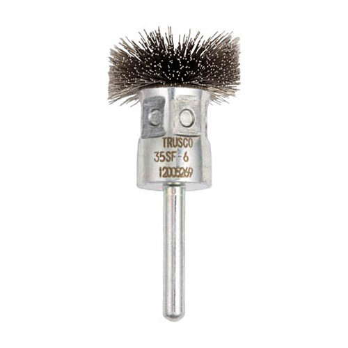 ﾌﾗﾜｰ型 ｽﾃﾝﾚｽﾌﾞﾗｼ 35φ 1個画像