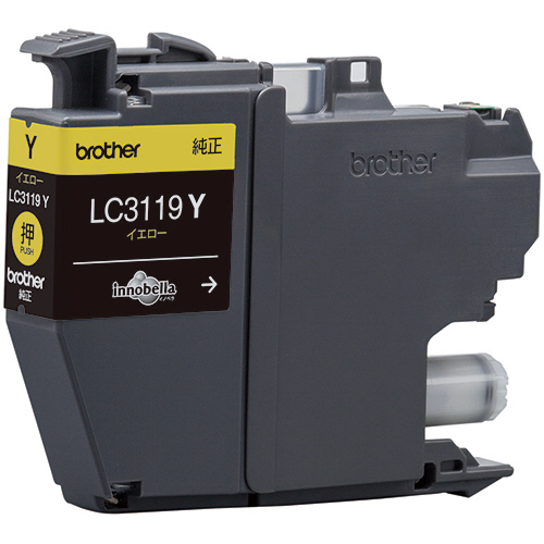 ｲﾝｸｶｰﾄﾘｯｼﾞ ｲｴﾛｰ 大容量 LC3119Y 1個画像