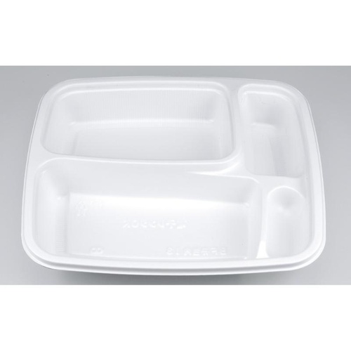 シーピー化成 弁当容器 BF弁当内13 ホワイト 本体画像