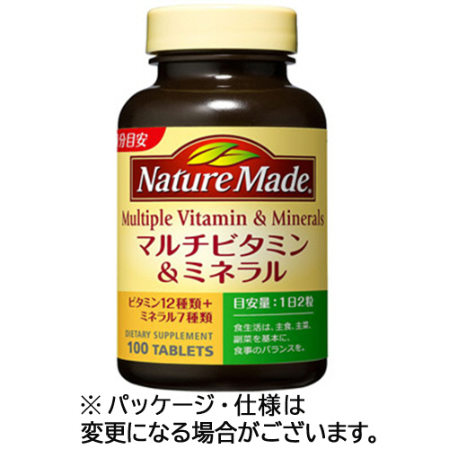 ﾈｲﾁｬｰﾒｲﾄﾞ ﾏﾙﾁﾋﾞﾀﾐﾝ&ﾐﾈﾗﾙ 50日分 1個(100粒)画像