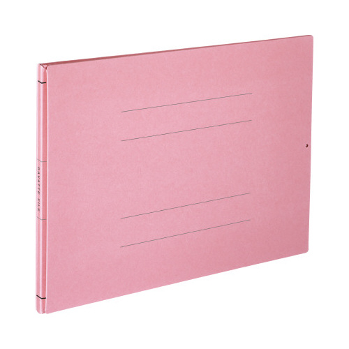 ガバットファイル（活用・紙製）Ａ４ヨコ　桃　１０冊画像