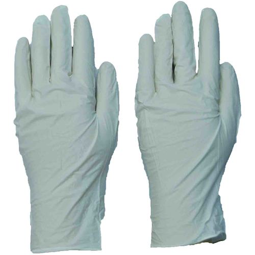 ダンロップ　ＮＺ４４３０ニトリル極薄手袋２００枚入　Ｍ　ホワイト画像