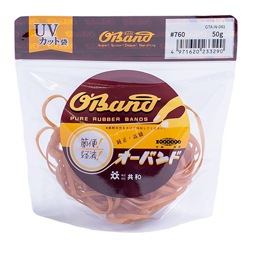 ｵｰﾊﾞﾝﾄﾞ #760 内径191mm 50g入 透明袋 1袋画像