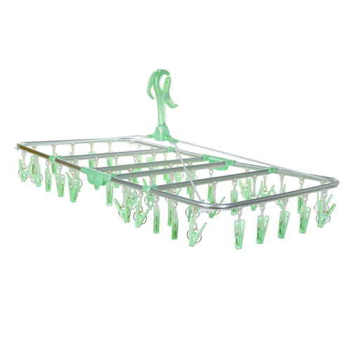 洗濯ハンガー スーパージャンボ角ハンガー ピンチ50個付 アルモア画像