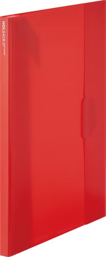 ホルサック　クリヤーホルダー１２枚収納Ａ４赤　５冊画像