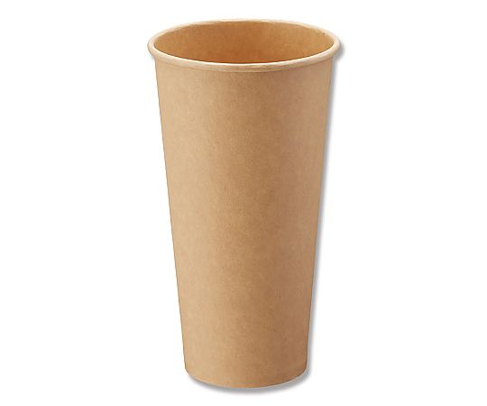 ペーパーカップ アイス・ホット兼用 20オンス 口径90mm 未晒 25個入画像