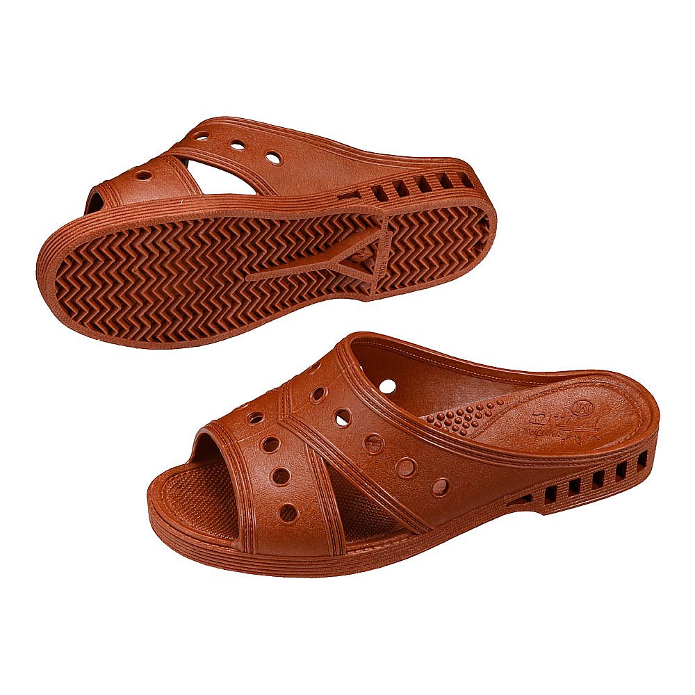 抗菌衛生紳士サンダル ダンヒル M ブラウン画像