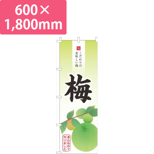 梅 緑グラデーション画像