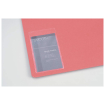 ﾀｯｸﾎﾟｹｯﾄ 名刺縦型用 1ﾊﾟｯｸ(6片)画像