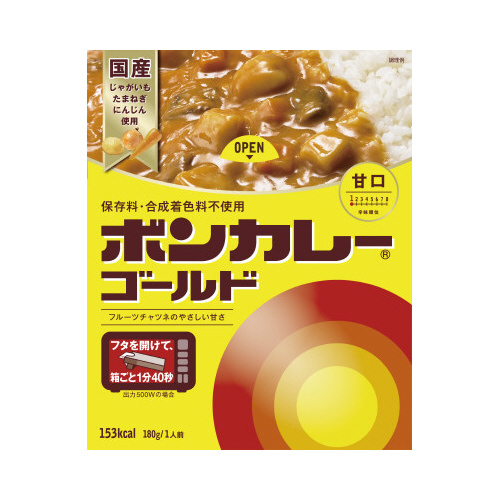 ボンカレーゴールド　甘口　１０食入画像