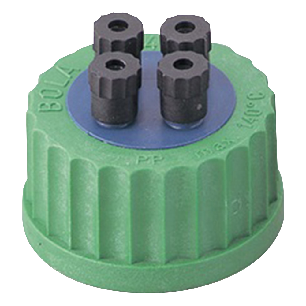 ねじ口瓶用キャップ（硬質チューブ用・GL45用）　バルブ無し　1個入