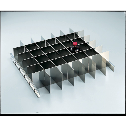 耐震薬品庫 SYW型用仕切板ｾｯﾄ 500mlﾋﾞﾝ×42本用 1個