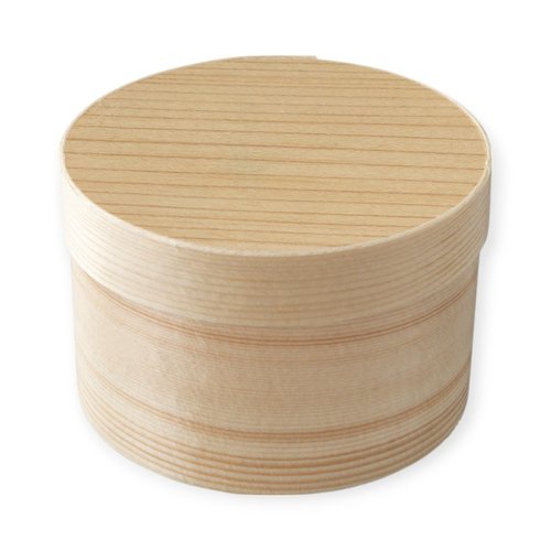 木製容器 経木ワッパ 丸S アサヒグリーン