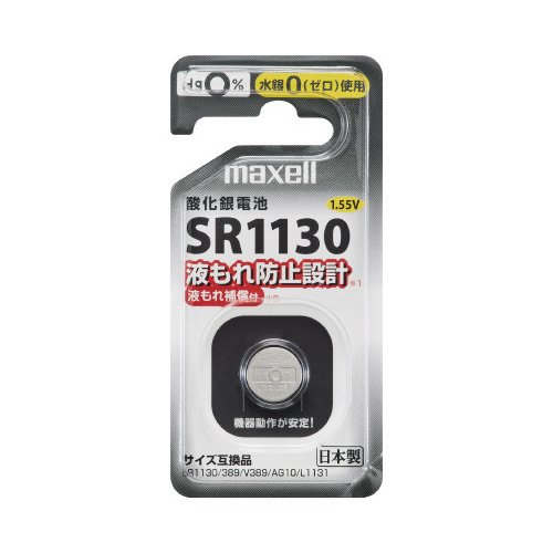 酸化銀ボタン電池　ＳＲ１１３０　１ＢＳ　Ｄ画像