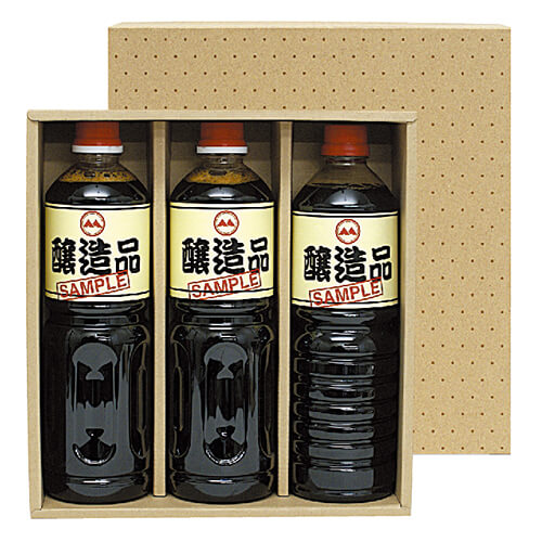 ペット1L×3本箱