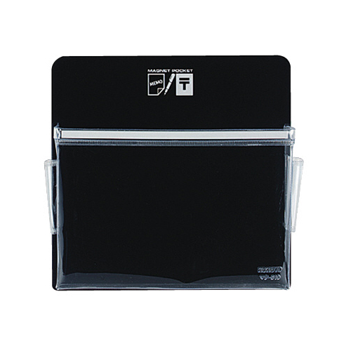 ﾏｸﾞﾈｯﾄﾎﾟｹｯﾄ ﾊｶﾞｷﾖｺ 165×165mm 黒 1ｾｯﾄ(6個)画像