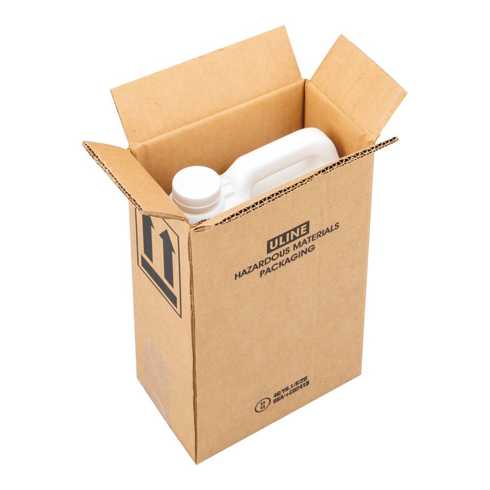 UN段ボール・プラスチック容器輸送キット 4G/Y6.1/S規格画像