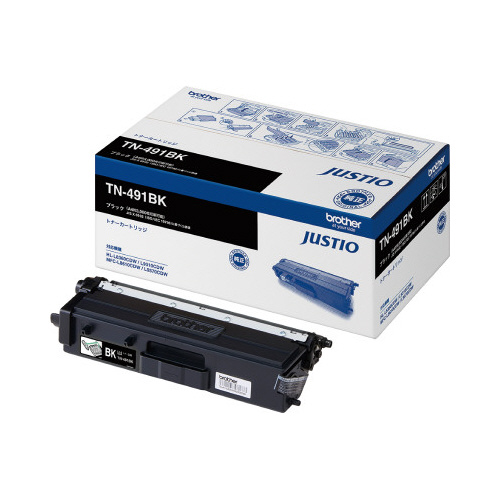 純正トナー　ＴＮ－４９１ＢＫ　ブラック画像