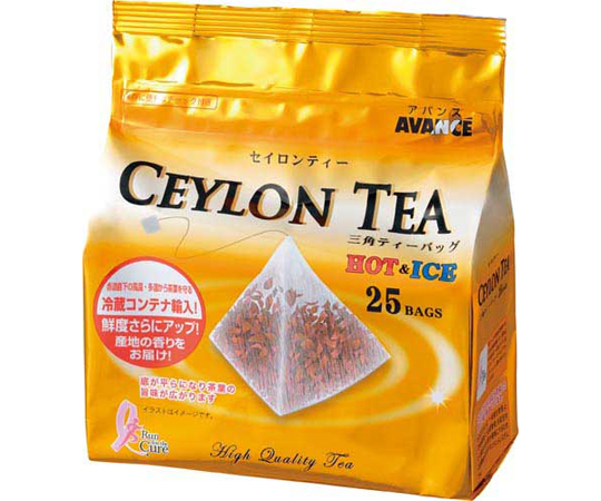 セイロン紅茶三角ティーバック 25P 1箱（25個入）画像