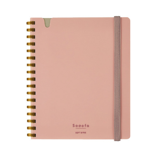 ソフトリングノート＜スーファ＞４ｍｍ方眼罫Ｘ５画像