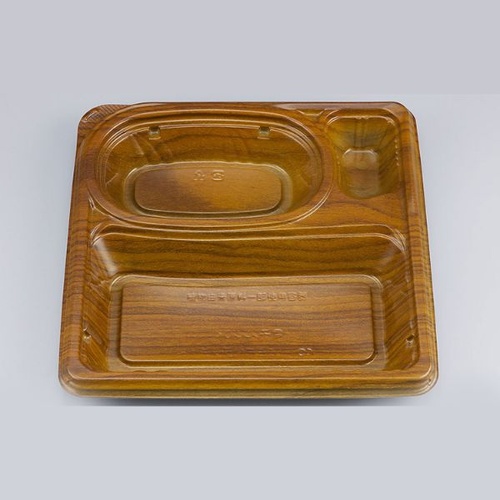 シーピー化成 弁当容器 CBFNランチ13 栓木 本体画像