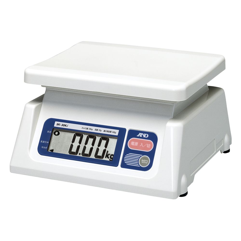 検定付きはかり デジタルスケール SK-iシリーズ  ひょう量:30kg 最小表示:0.02kg(0～20kg)･0.05kg(20～30kg)画像