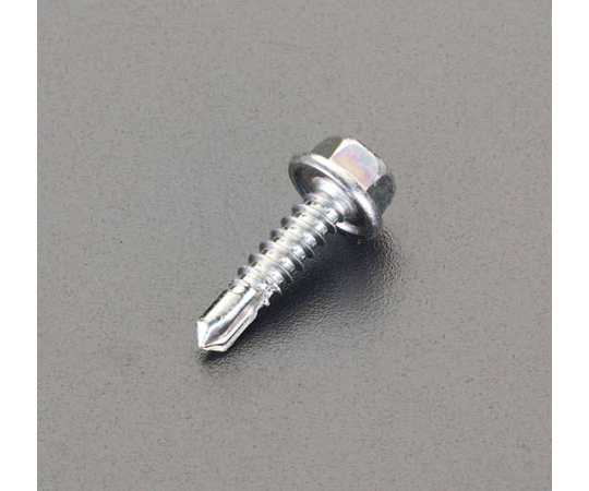 6x25mm　ピアスビス(六角頭/ステンレス/30本) パッケージに入ったステンレス製の六角頭ビスが並んでいる様子